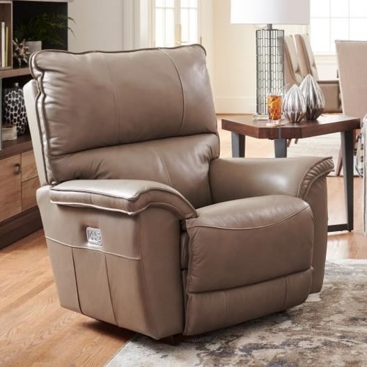 LaZBoy Norris 1HR771 Casual Power Rocker Recliner with Headrest